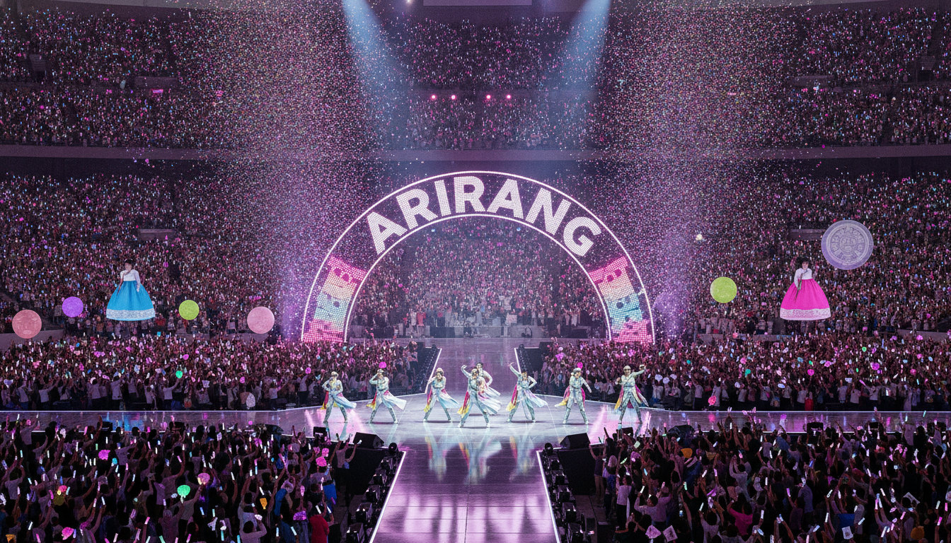 BTS ARIRANG Tour 150 000 Voices Mexico City