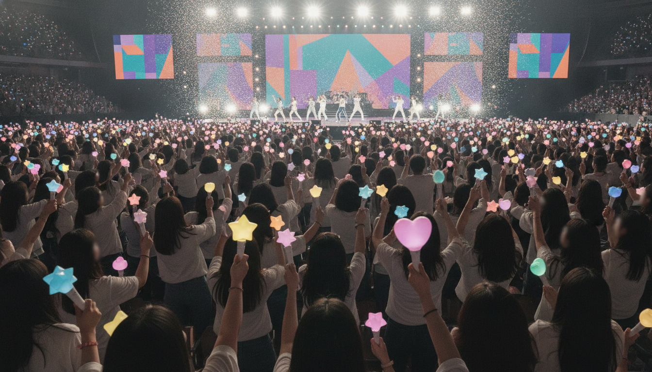 Guide Pop Lightstick Concert Experience