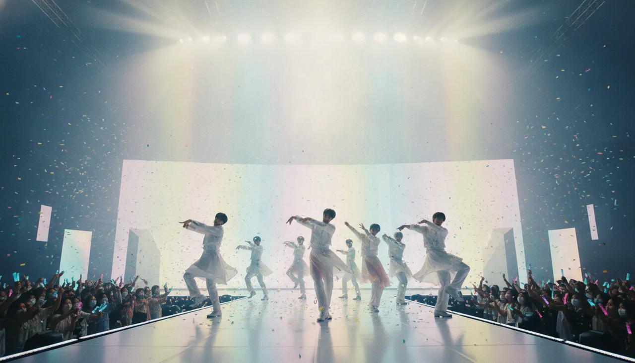 idol group dancing