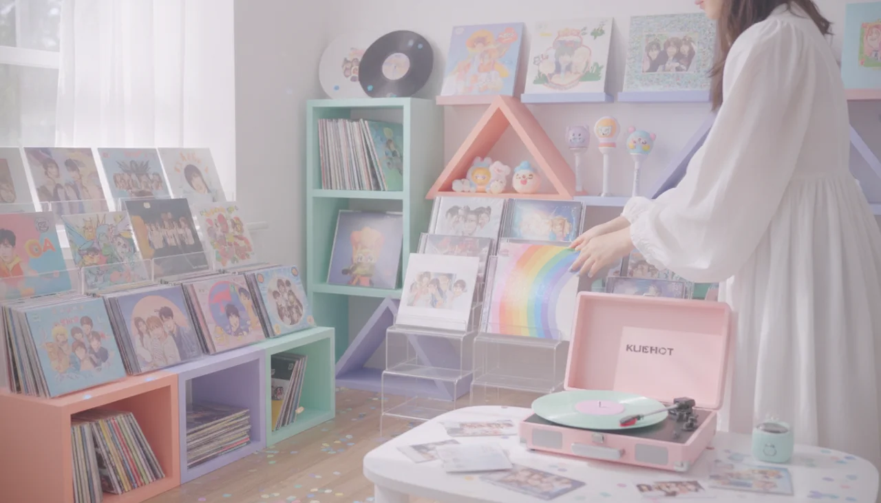 K-pop album collection