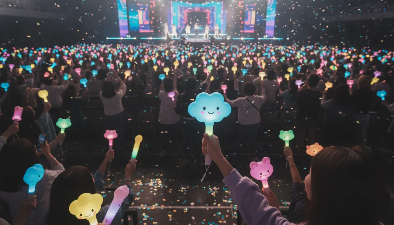 K-pop concert lightstick