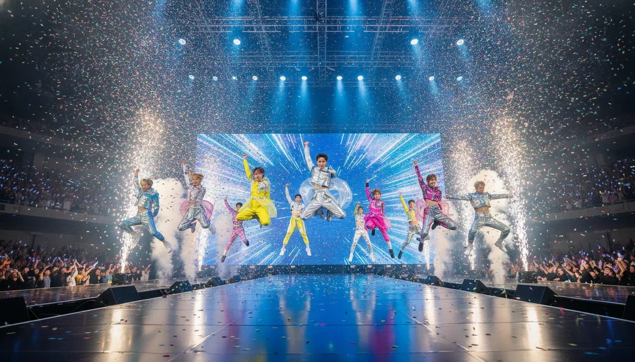 k-pop stage performance