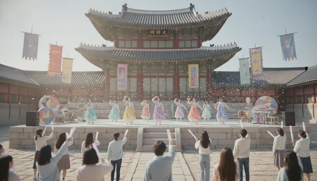 korean traditional palace