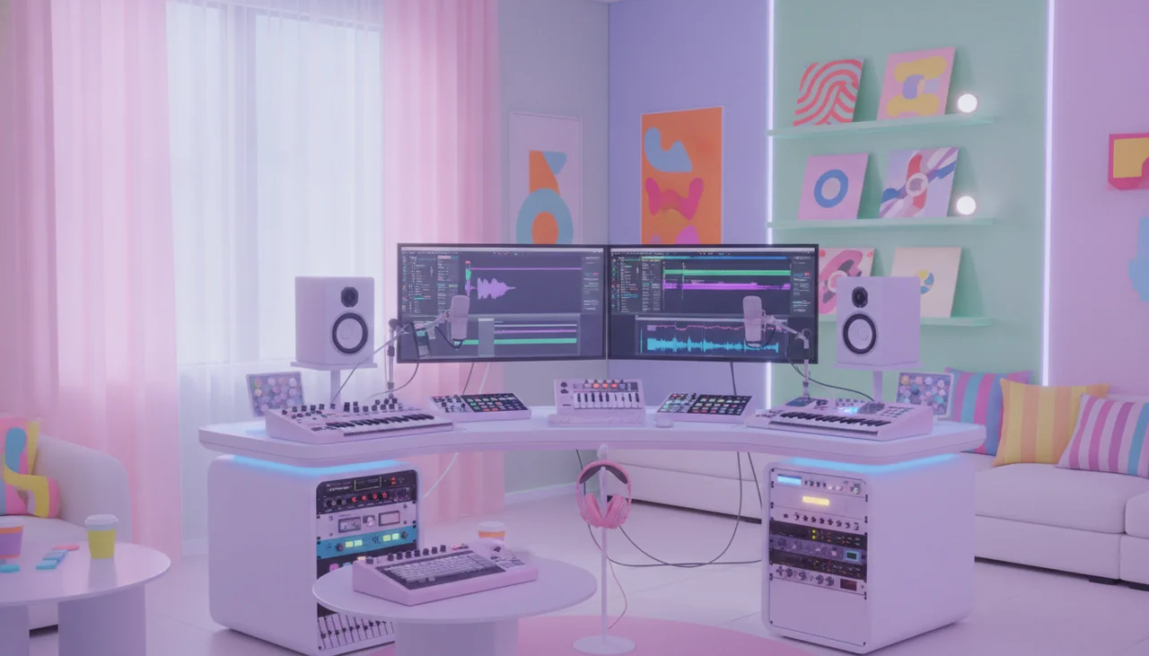 music production studio