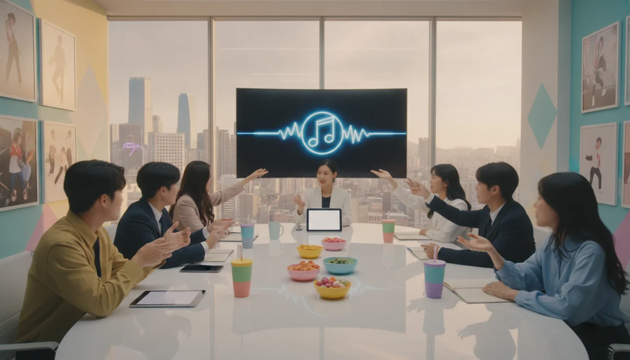 Business meeting in a modern office