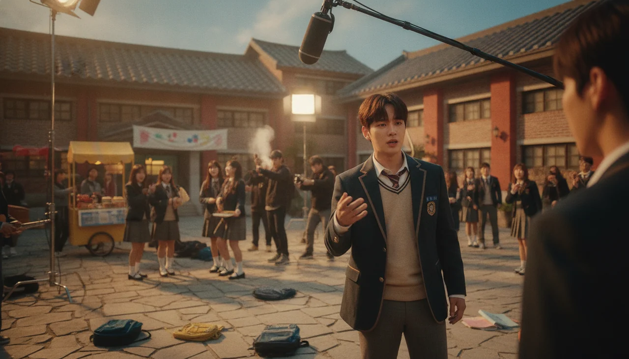 K-pop star acting in drama