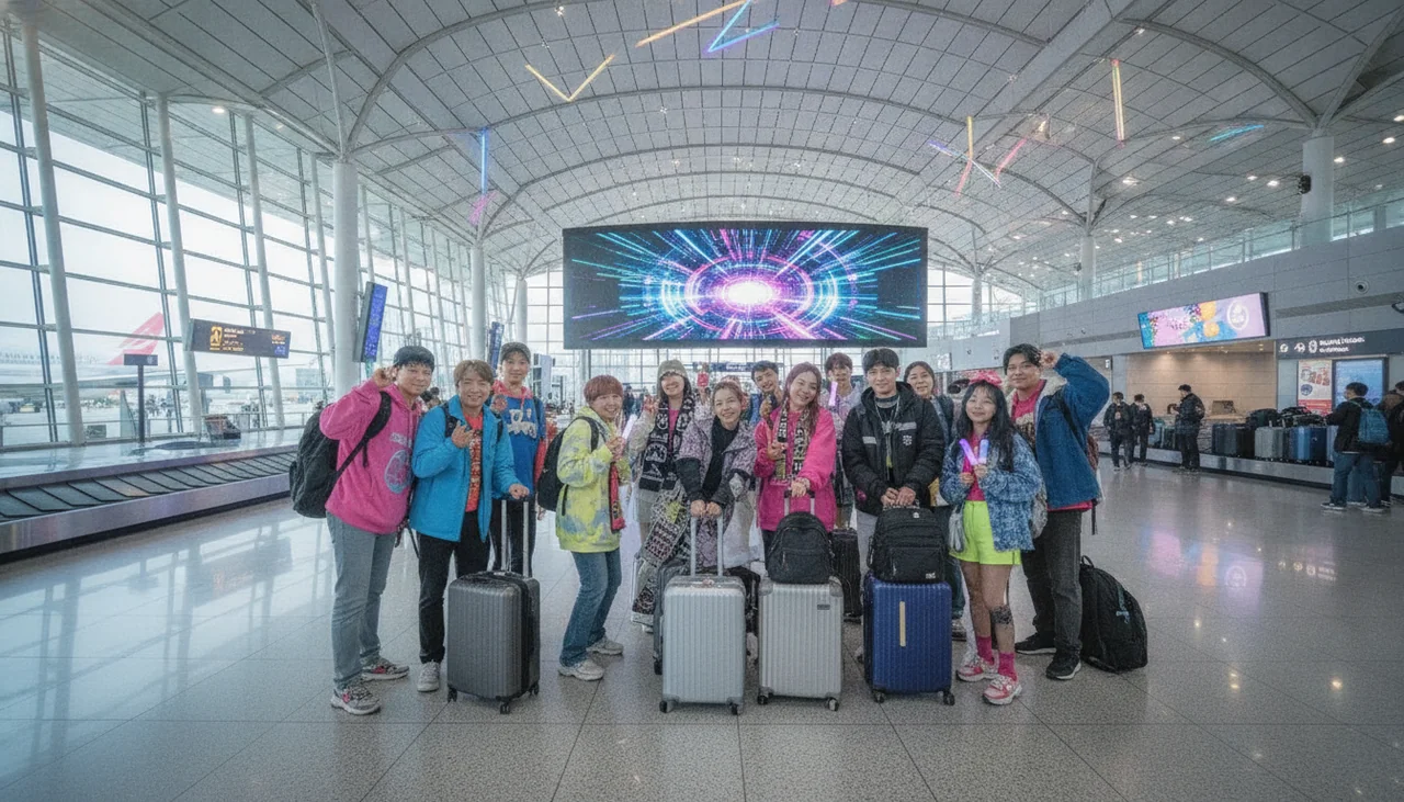 fans traveling to Seoul