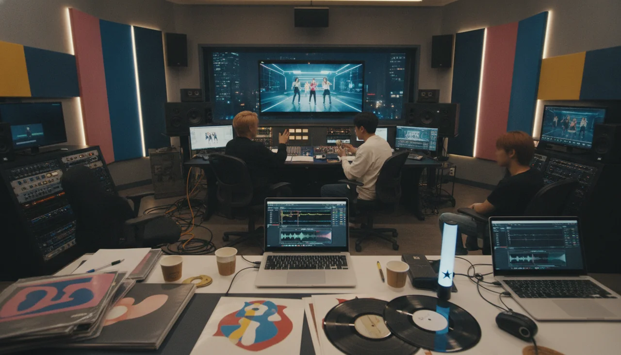 K-pop music video production